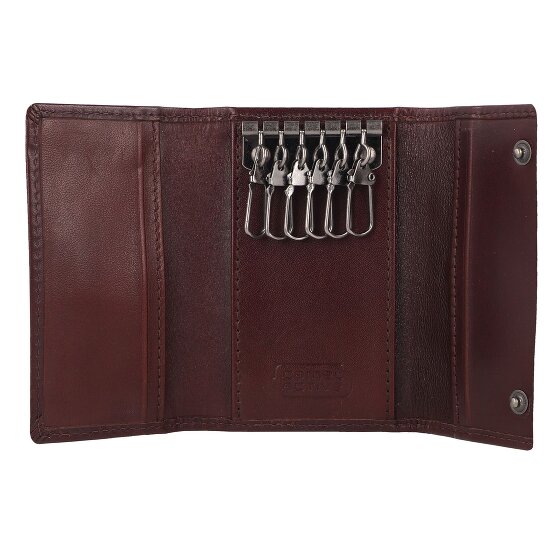 camel active Wood Portfel z kluczem Skórzany 6.5 cm