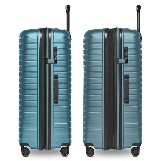 Pactastic Collection 04 THE LARGE + 4 kółka Walizka L 75 cm z plisą rozprężną