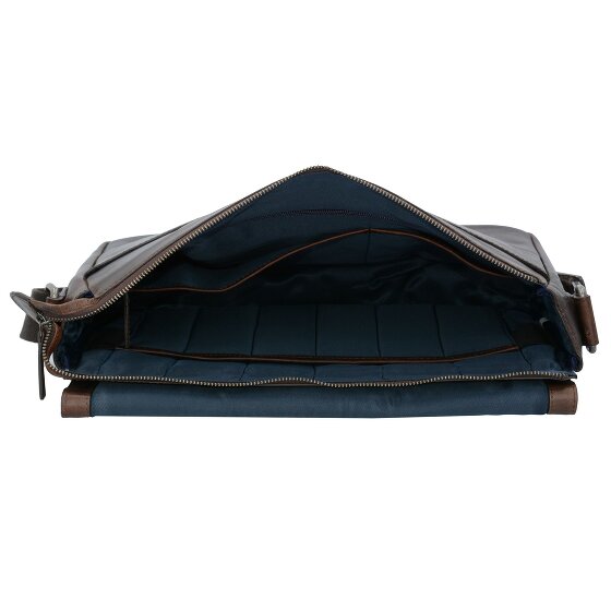 Leonhard Heyden Roma Messenger Leather 38 cm Komora na laptopa