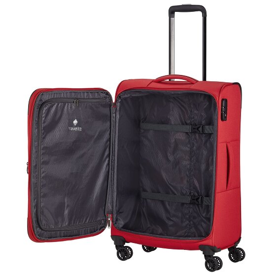 Travelite Chios 4 kółka Walizka 67 cm z plisą rozprężną