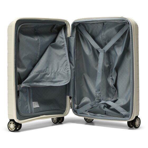 d&n Travel Line 4700 4 kółka Walizka kabinowy 55 cm z plisą rozprężną