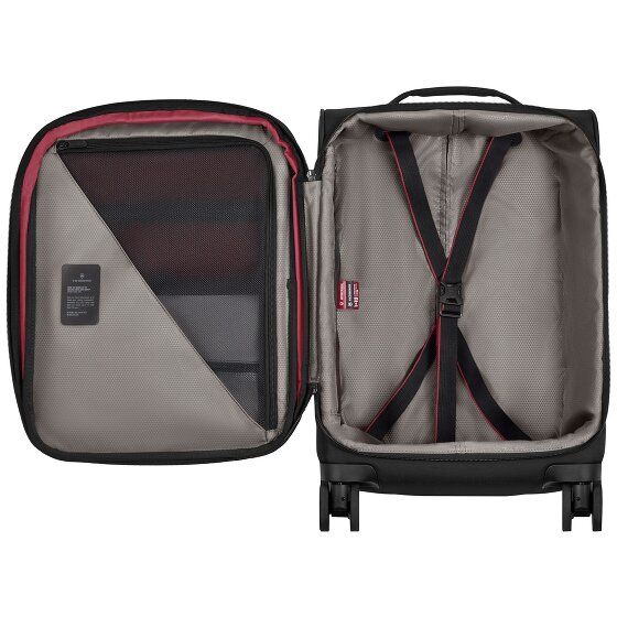 Victorinox Crosslight 4 kółka Walizka kabinowy 55 cm z plisą rozprężną