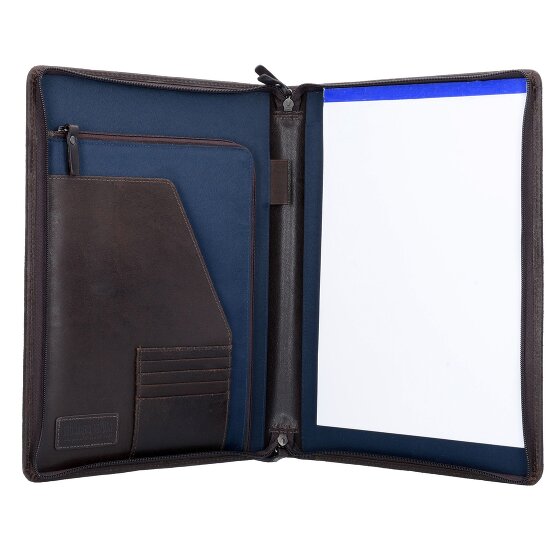 Leonhard Heyden Skórzane etui na laptopa Dakota 32 cm