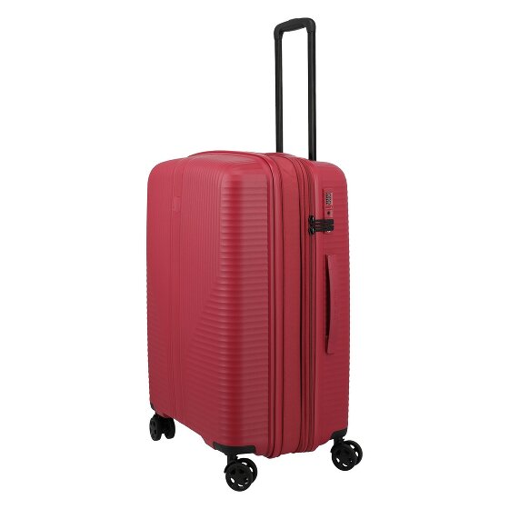 Travelite Air Stripe 4 kółka Zestaw walizek 3-części z funkcją poszerzenia