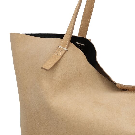 Patrizia Pepe Shopper Bag Skórzany 43 cm