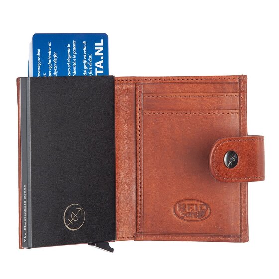 The Chesterfield Brand Lesina Portfel Ochrona RFID Skórzany 7 cm