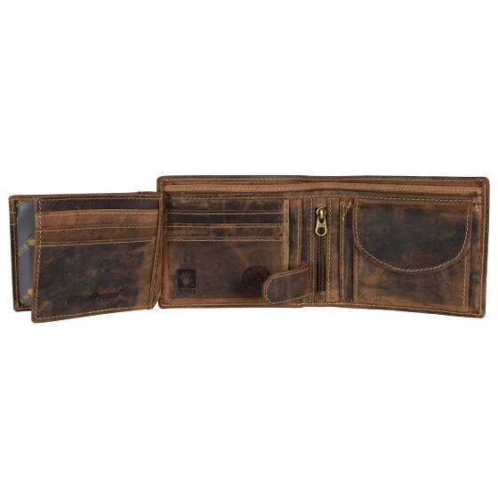 Greenburry Vintage Eagle Leather Wallet 12,5 cm