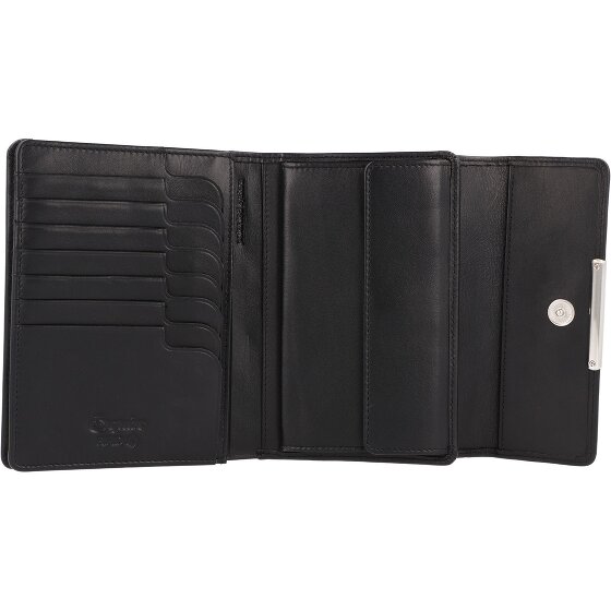 Esquire Skórzany portfel Helena RFID 14 cm