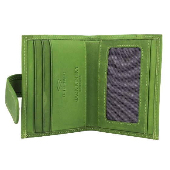 Jack Kinsky Aruba Portfel Ochrona RFID Skórzany 10 cm