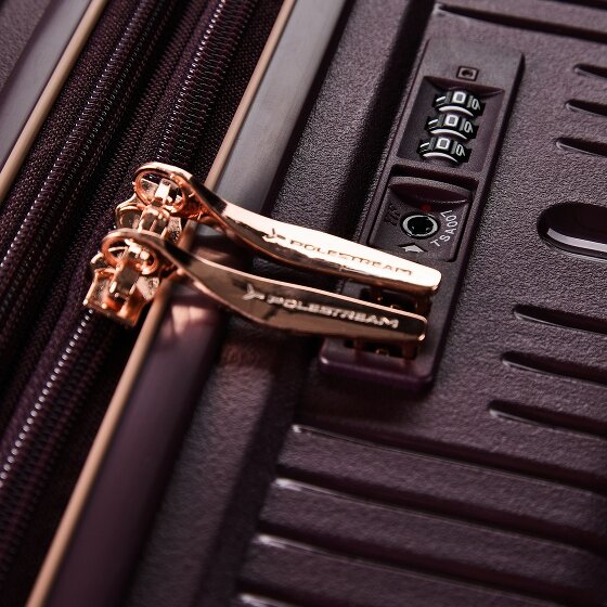 Polestream Paris 4 kółka Zestaw walizek 3-części z plisą rozprężną