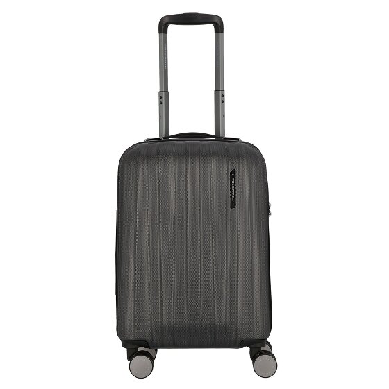 Polestream Moonrock 4 kółka Walizka kabinowy 55 cm z plisą rozprężną