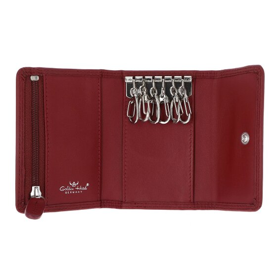 Golden Head Etui na klucze polo 10 cm skórzane