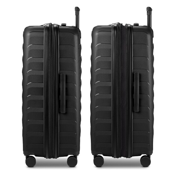 d&n Toronto 4 kółka Walizka L 75 cm z plisą rozprężną