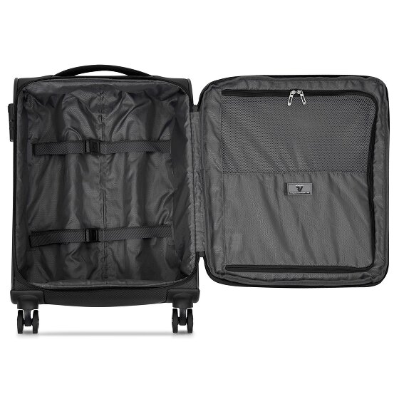 Roncato Jazz 4.0 4 kółka Walizka kabinowy S 55 cm z plisą rozprężną