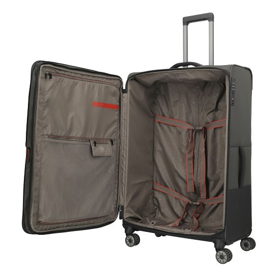 Travelite Crosslite 4 kółka Walizka XL 81 cm z plisą rozprężną