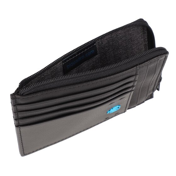 Piquadro Pulse Etui na karty kredytowe Ochrona RFID Skórzany 12 cm