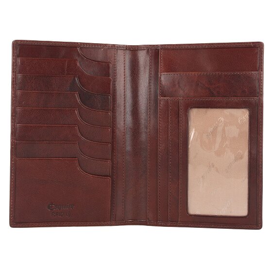 Esquire Toscana Passport Case RFID Leather 12 cm