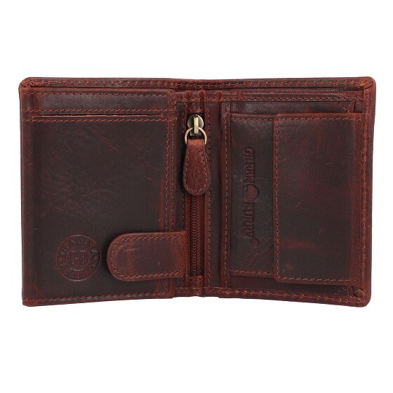 Greenburry Rugged Portfel Ochrona RFID Skórzany 8.5 cm