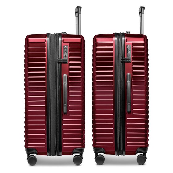 Redolz Essentials 18 4 kółka Zestaw walizek 3-części z plisą rozprężną