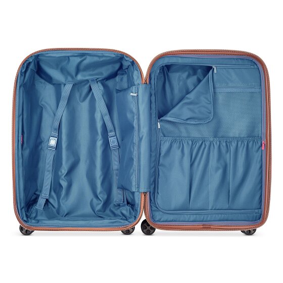 Delsey Paris Carrousel 4 kółka Zestaw walizek 3-części z plisą rozprężną