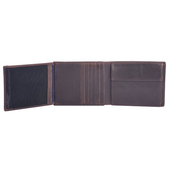 Maître Birkheim Gandolf Portfel Ochrona RFID Skórzany 12.5 cm