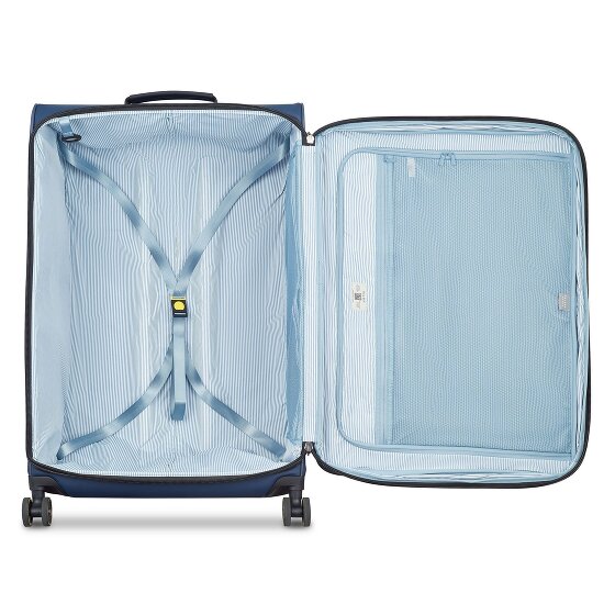 Delsey Paris Turenne Soft 4 kółka Walizka 83 cm z plisą rozprężną