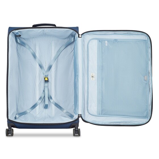 Delsey Paris Turenne Soft 4 kółka Walizka 83 cm z plisą rozprężną