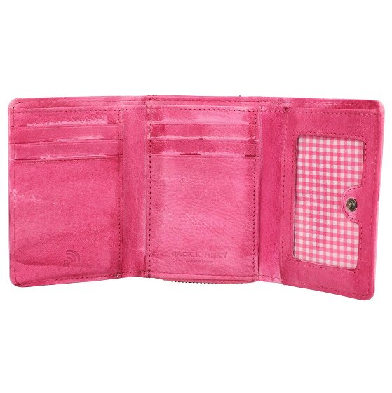 Jack Kinsky Portfel Nassau RFID Skóra 11 cm