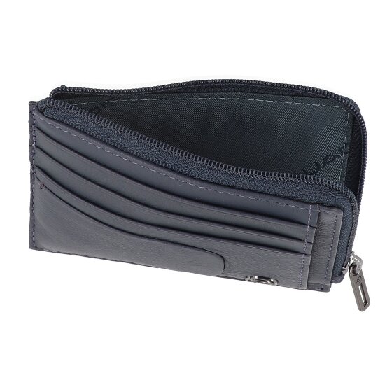 Piquadro Akron Etui na karty kredytowe Ochrona RFID Skórzany 11.5 cm