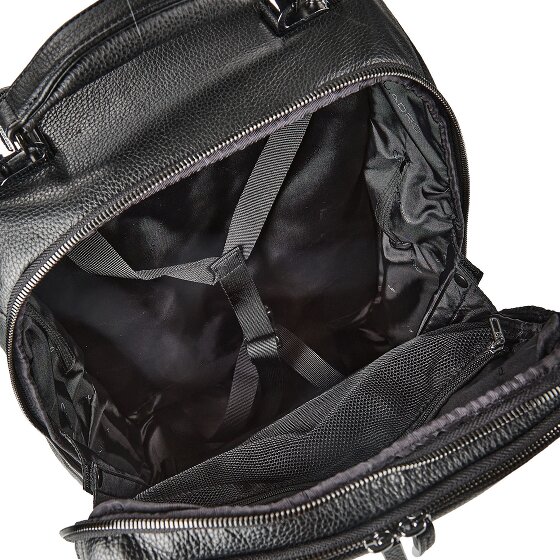 Piquadro Skórzany plecak podróżny Modus RFID z przegrodą na laptopa 44 cm