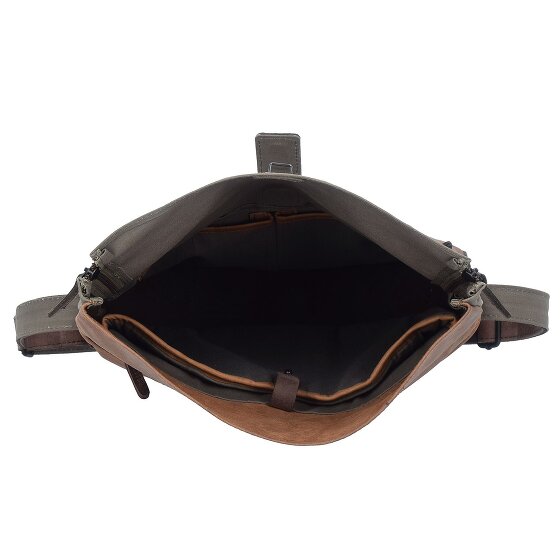 Harold's Twister Messenger Leather 36 cm Komora na laptopa