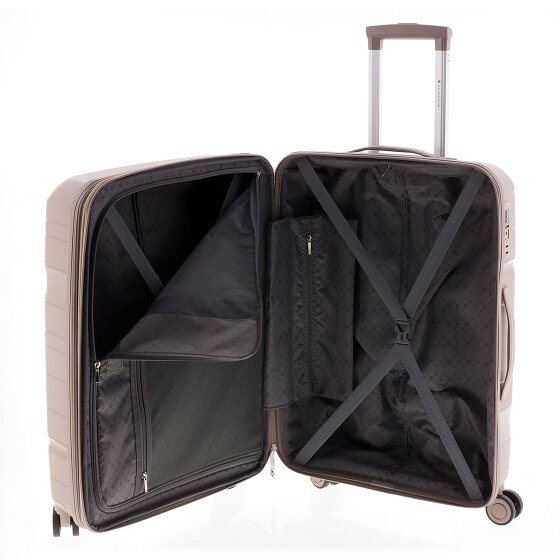 Gladiator 3800 4 kółka Walizka 67 cm z plisą rozprężną