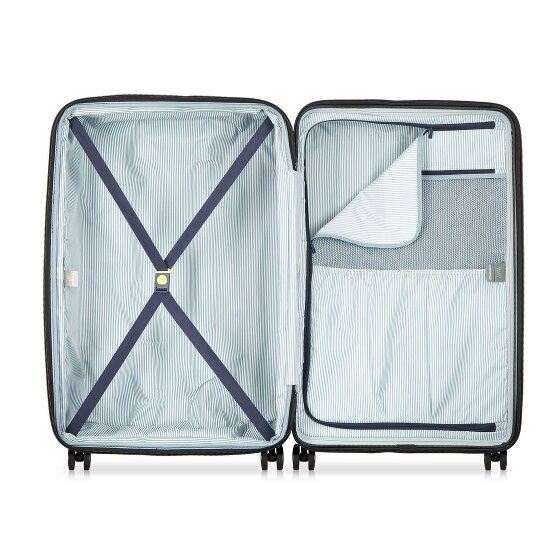 Delsey Paris Longitude 4 kółka Walizka 81 cm z plisą rozprężną