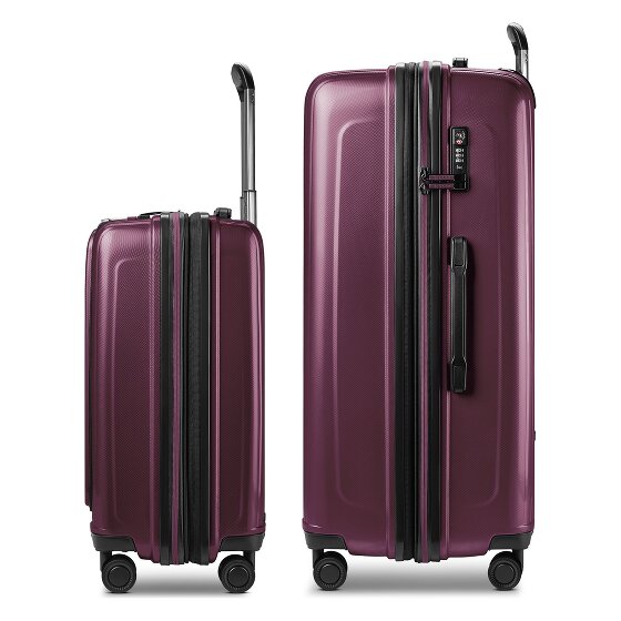 Redolz Essentials 14 zestaw walizek na 4 kółkach 2 szt. przegroda na laptopa z elastycznym zagięciem