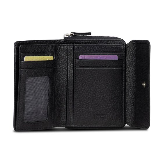 Jost Vika Portfel Ochrona RFID Skóra 10.5 cm