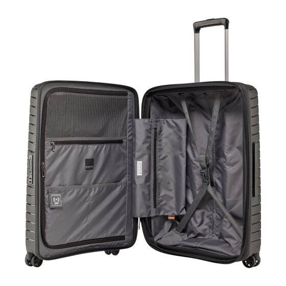 Stratic Novium 4 kółka Walizka M 65 cm z plisą rozprężną