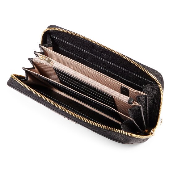 Piquadro Patricia Portfel Ochrona RFID Skórzany 19 cm