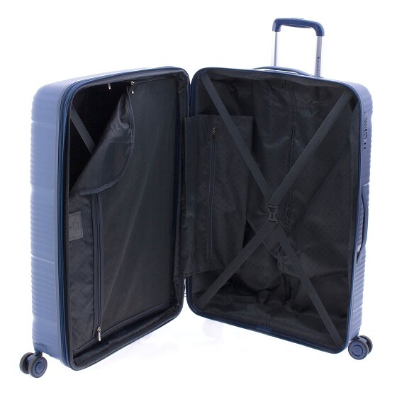 Gladiator 0800 4 kółka Walizka 76 cm z plisą rozprężną