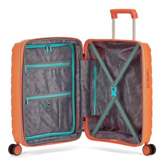 Roncato Skyline 2.0 4 kółka Walizka kabinowy 55 cm z plisą rozprężną