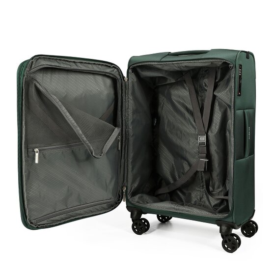 Samsonite Base Breeze 4 kółka Walizka 67 cm z plisą rozprężną