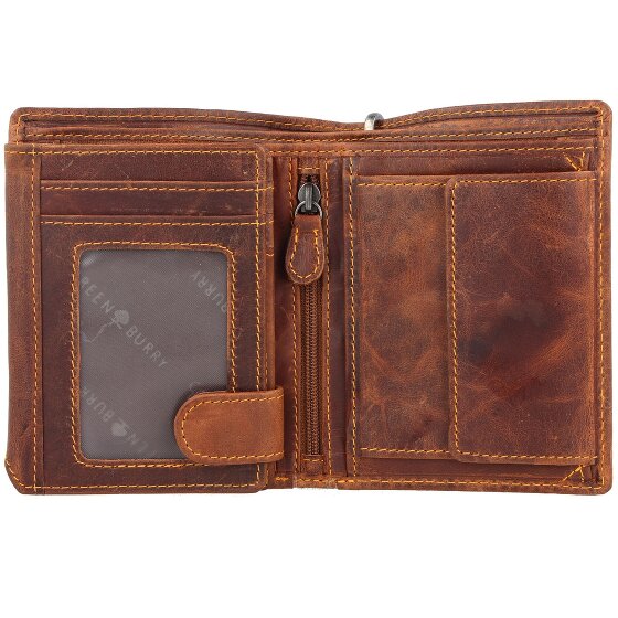 Greenburry Rebel Rider Biker Wallet Leather 11 cm