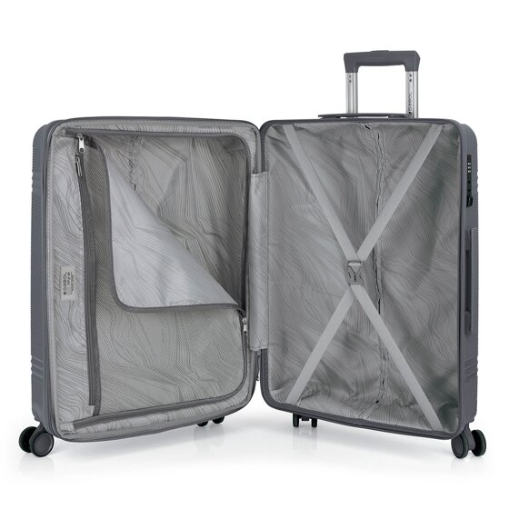 Gabol Saori 4 kółka Walizka M 66 cm z plisą rozprężną