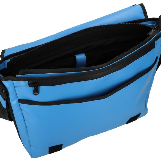 Greenburry Upcycled Tarpaulin Posłaniec 40 cm Komora na laptopa
