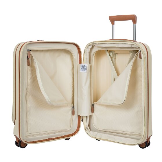 Bric's Taormina 4 kółka Walizka S 57 cm z plisą rozprężną