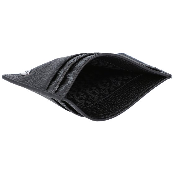 AIGNER Skórzane etui na karty kredytowe z logo 10 cm