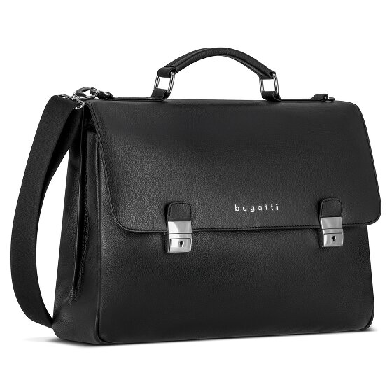 bugatti Valencia Briefcase Messenger Skórzany 40 cm Komora na laptopa