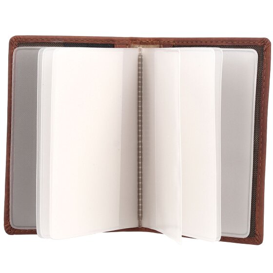 Esquire Dallas Etui na karty kredytowe Ochrona RFID Skórzany 7.5 cm