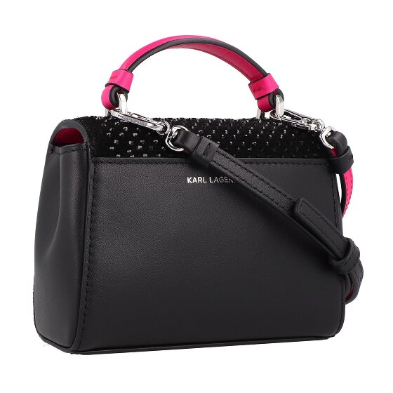 Karl Lagerfeld Autograph Mini Torba Handbag Skórzany 16 cm