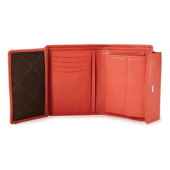 Braun Büffel Joy Portfel Ochrona RFID Skórzany 12 cm