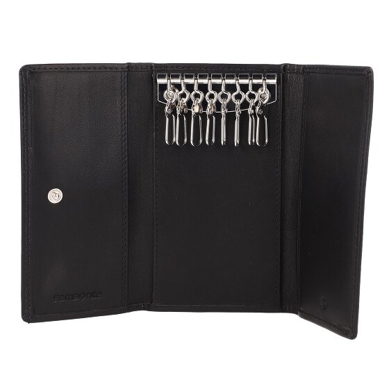 Samsonite Attack 2 Portfel z kluczem Skórzany 6.5 cm